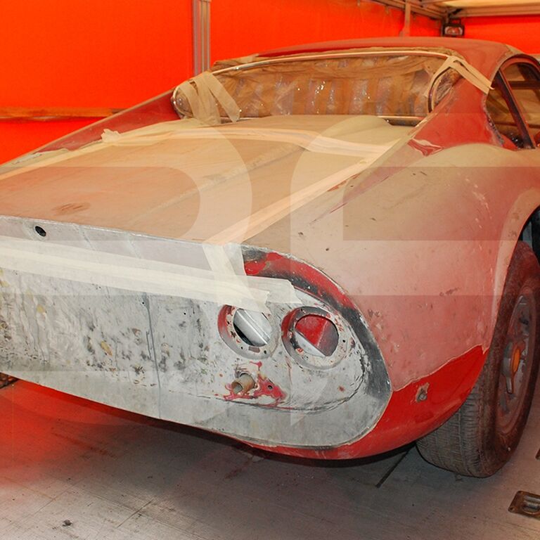 Ferrari dino 206 restoration barkaways concours 142490