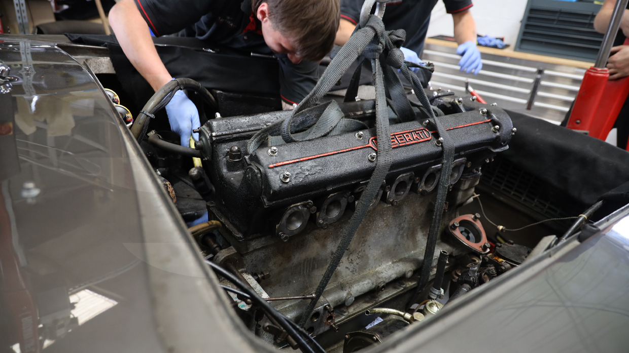 Barkaways Maserati 3500 GT restoration 5