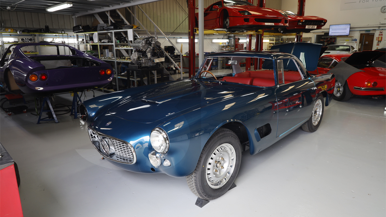 Barkaways Maserati 3500 GT restoration 99