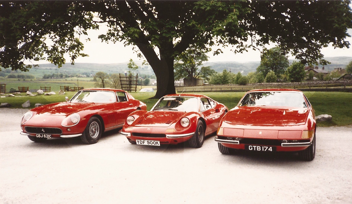 Ferrari dino 246 gt barkaways concours award winning restoration kent 172287