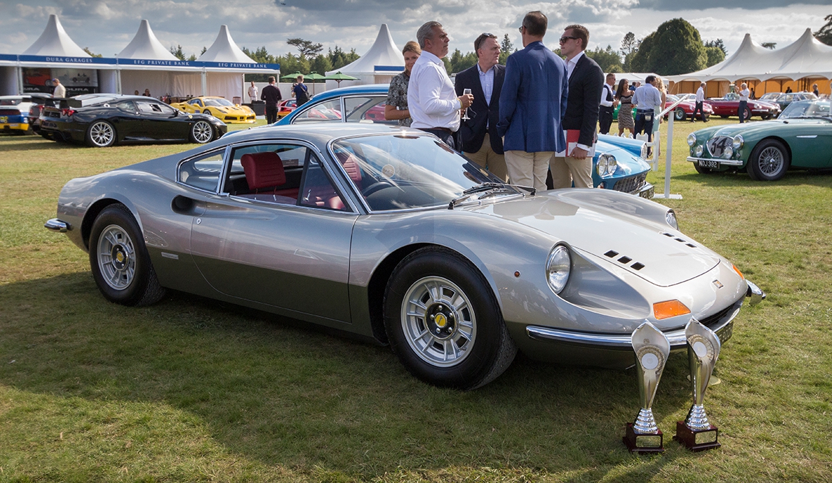 Ferrari dino 246 gt barkaways concours award winning restoration kent 4182476