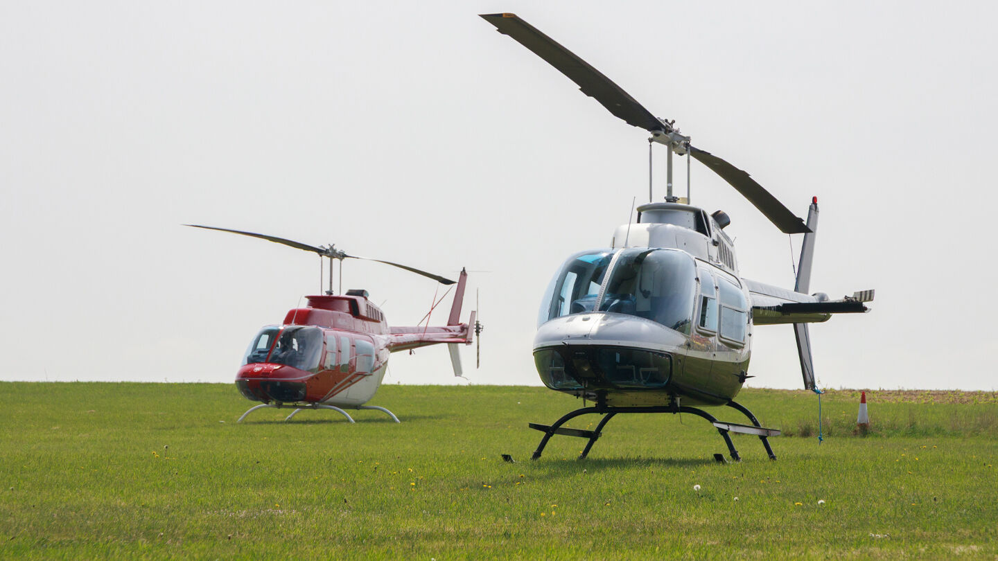 Cars, helicopters and runway action! image