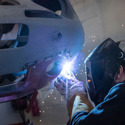 Dino welding continues image