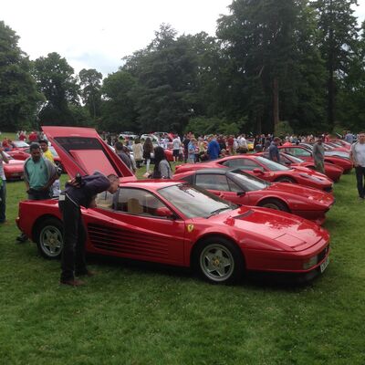 2018 Father's Day at Hever Castle with Kent Ferrari image